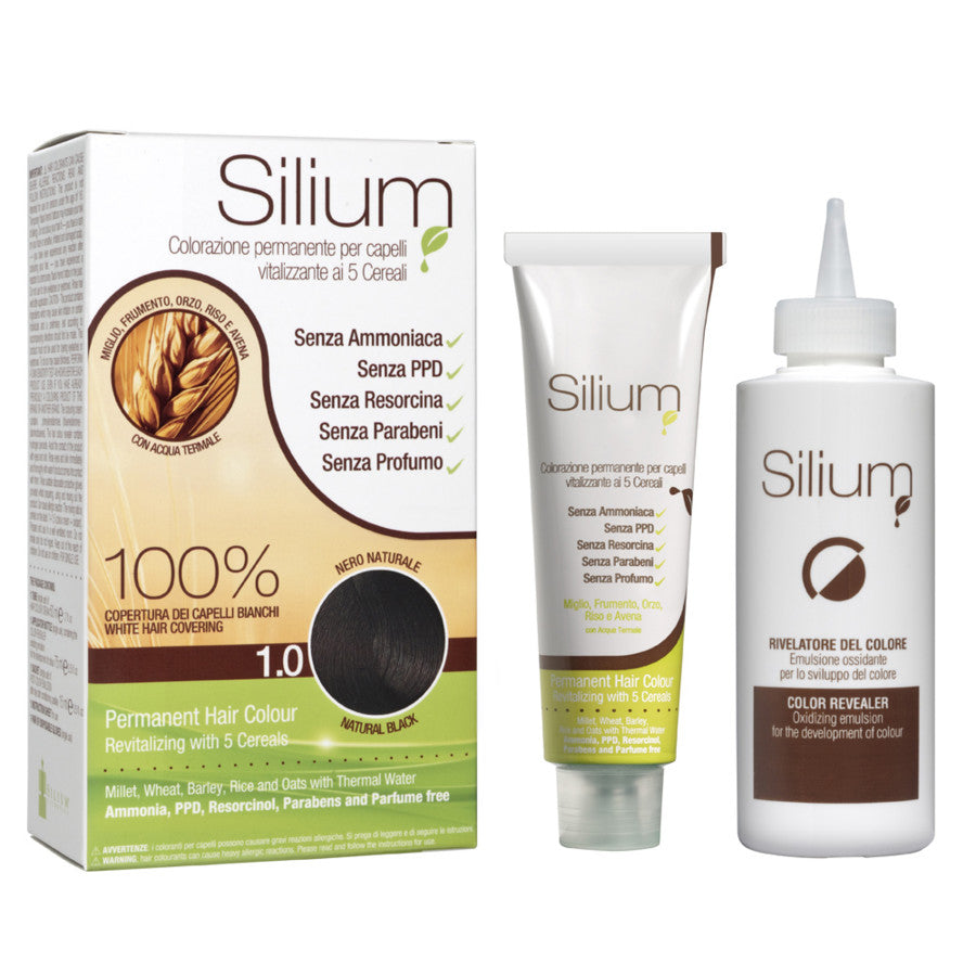 SILIUM COLORAZIONE CREMA NERO NATURALE 1.0 - Tre Pi Profumerie