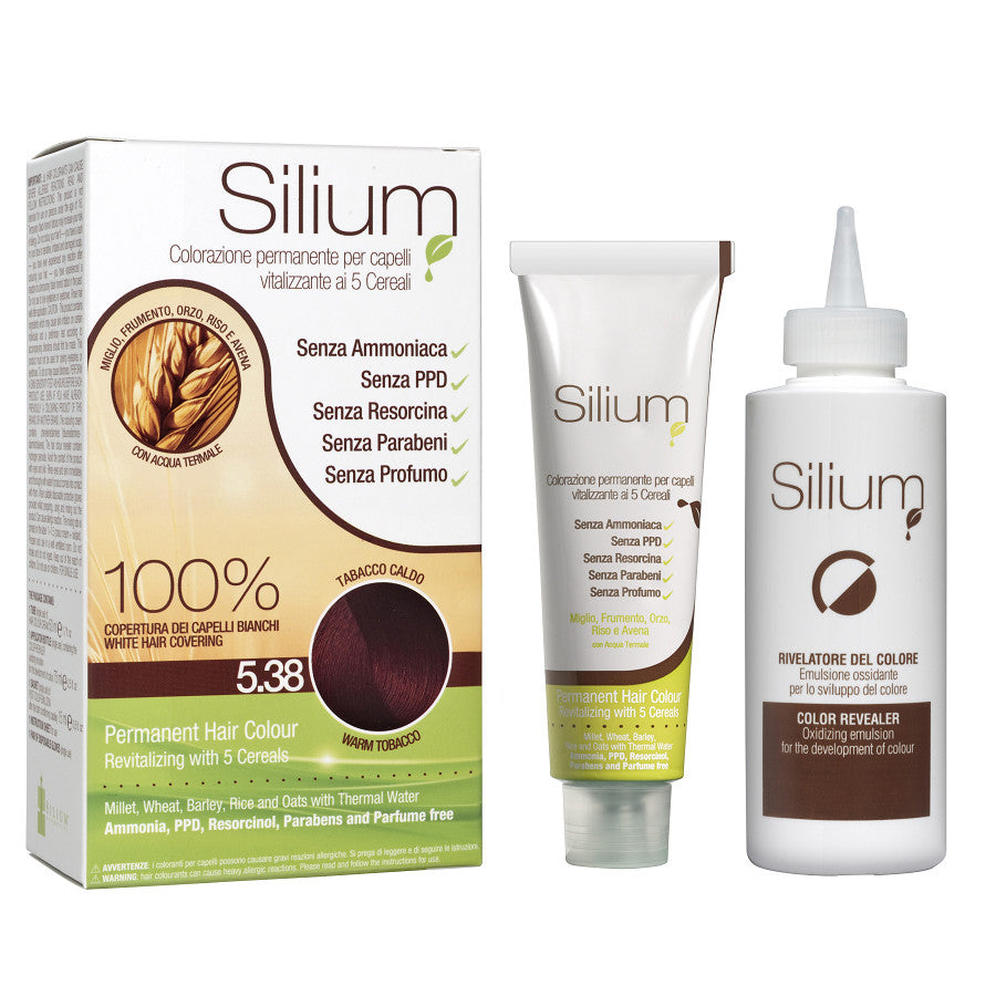 SILIUM COLORAZIONE CREMA TABACCO CALDO 5.38*** - Tre Pi Profumerie