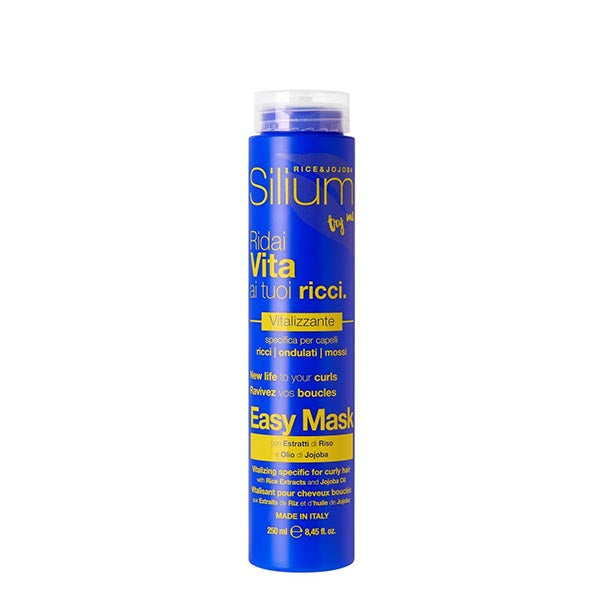 SILIUM CURLY MASCHERA VITALIZZANTE 250 ML - Tre Pi Profumerie