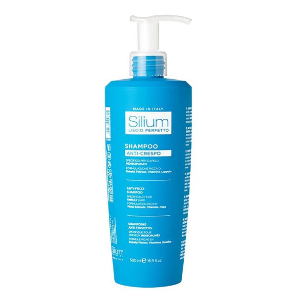 SILIUM LISCIO PERFETTO SHAMPOO ANTI CRESPO CAPELLI IND 500 ML - Tre Pi Profumerie