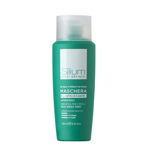 SILIUM RICCI DEFINITI MASCHERA ELASTICIZZANTE ATTIVA RICCI 250ML - Tre Pi Profumerie