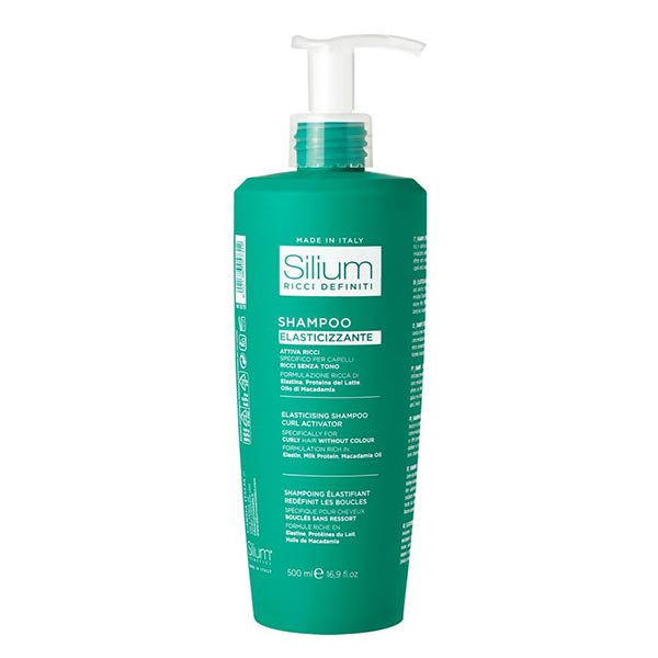 SILIUM RICCI DEFINITI SHAMPOO ELASTICIZZANTE ATTIVA RICCI 500 ML - Tre Pi Profumerie