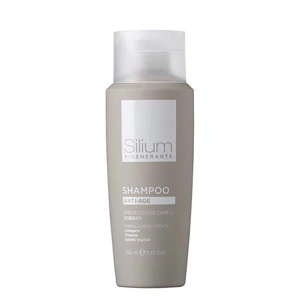 SILIUM RIGENERANTE SHAMPOO ANTI AGE CAPELLI SFIBRATI 250 ML - Tre Pi Profumerie