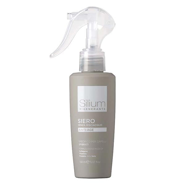 SILIUM RIGENERANTE SIERO ANTI AGE CAPELLI SFIBRATI 150 ML - Tre Pi Profumerie