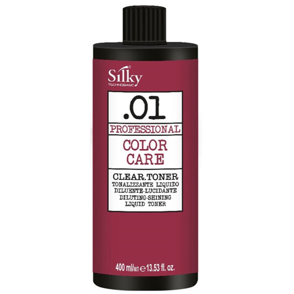 SILKY 01 COLORCARE CLEAR TONER TONALIZZANTE LIQUIDO 400 ML - Tre Pi Profumerie