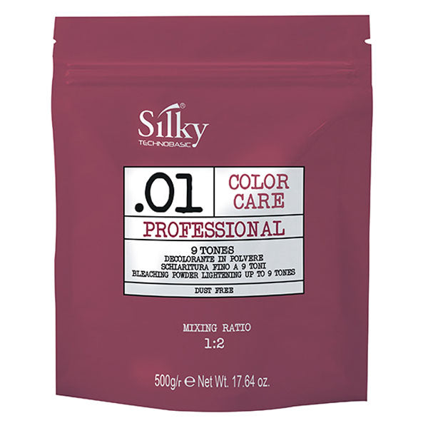 SILKY 01 COLORCARE DECOLORANTE 9TONI 500 G - Tre Pi Profumerie