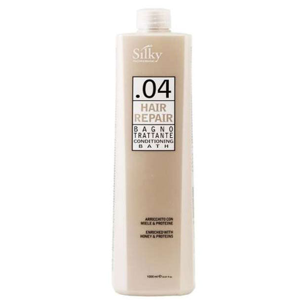 SILKY 04 HAIR REPAIR SHAMPOO REPAIR TRATTANTE 1000 ML - Tre Pi Profumerie