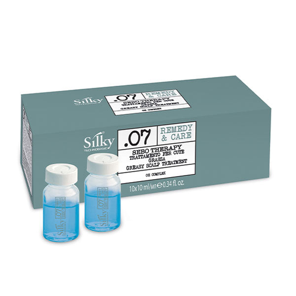 SILKY 07 SEBOTHERAPY LOZIONI 10 FIALE CUTE GRASSA - Tre Pi Profumerie