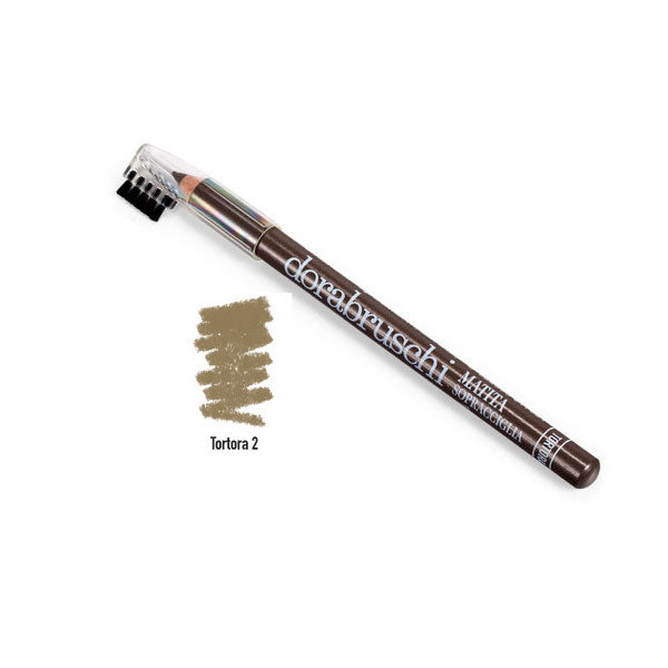 DORABRUSCHI MATITA SOPRACCIGLIA TORTORA 2 - Tre Pi Profumerie