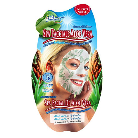 MONTAGNE JEUNESSE MASCHERA SPA FACCIALE ALOE VERA - Tre Pi Profumerie