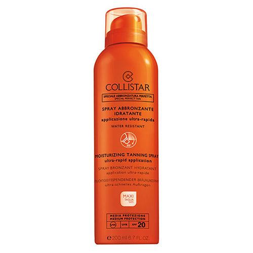 COLLISTAR SPRAY ABBRONZANTE IDRATANTE ULTRA-RAPIDA SPF 20 200 ML - Tre Pi Profumerie