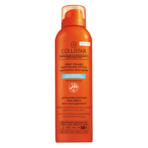 COLLISTAR SPRAY SOLARE PROTEZIONE ATTIVA SPF 50+ 150 ML - Tre Pi Profumerie