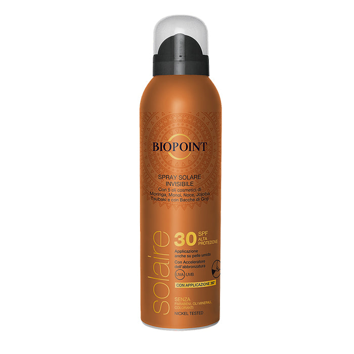 BIOPOINT SOLAIRE SPRAY SOLARE INVISIBILE SPF 30 150 ML - Tre Pi Profumerie