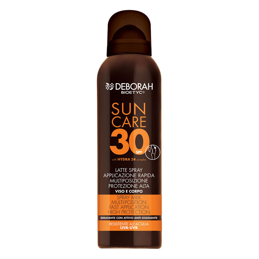 DEBORAH SUN CARE LATTE SPRAY 30 SPF 150 ML - Tre Pi Profumerie