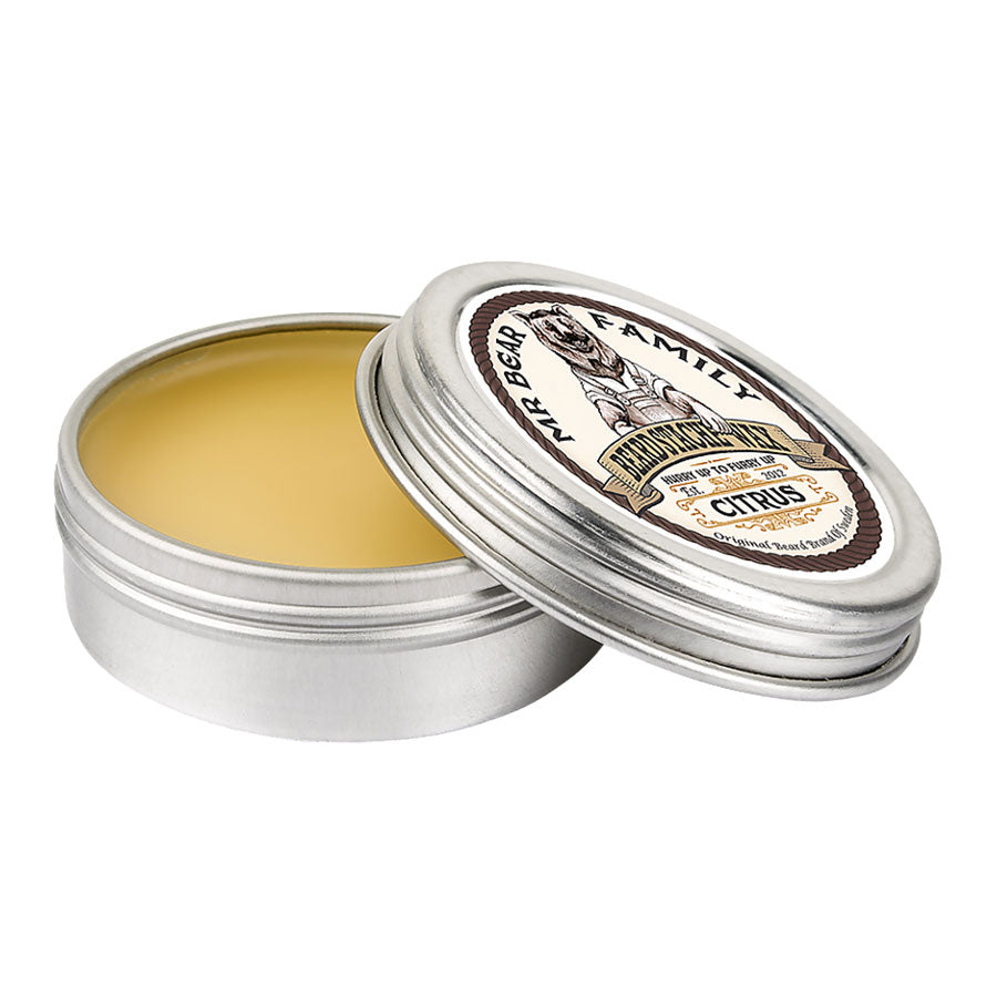 MR BEAR FAMILY CITRUS BEARD STACHE WAX 30 ML - Tre Pi Profumerie