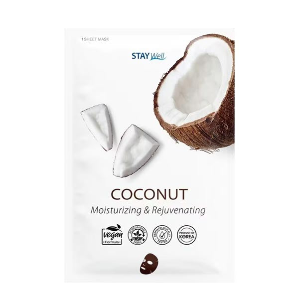 STAY WELL MASCHERA VISOVEGANA COCONUT - Tre Pi Profumerie