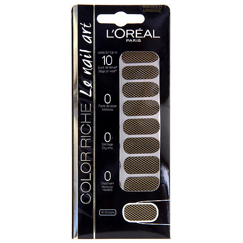 L'OREAL NAIL STICKERS 010 - Tre Pi Profumerie