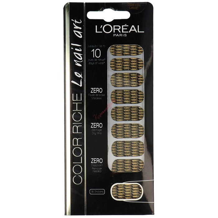 L'OREAL NAIL STICKERS 008 - Tre Pi Profumerie