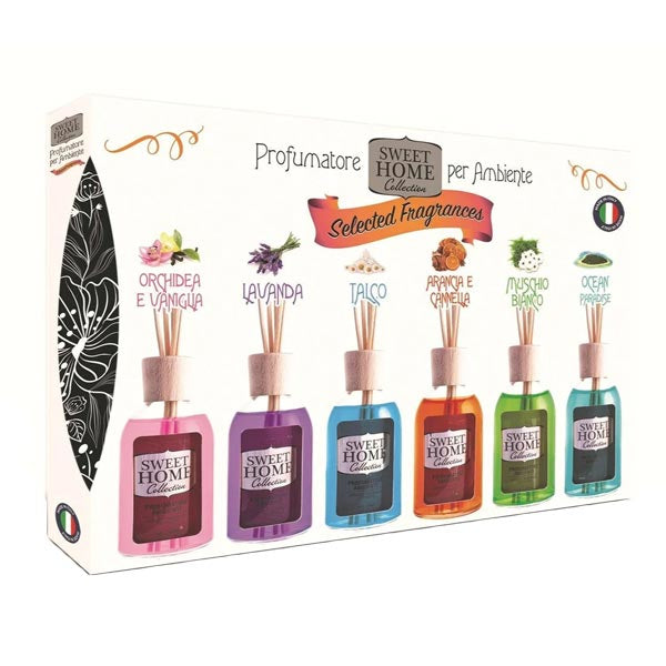 SWEET HOME COFANETTO REGALO AMBRA 30ML 6 P - Tre Pi Profumerie
