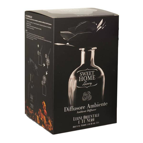 SWEET HOME COFANETTO REGALO LUX ROSA NERA P - Tre Pi Profumerie