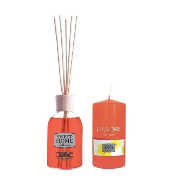 SWEET HOME PROFUMATORE + CANDELA FIORI DI TIARE - Tre Pi Profumerie