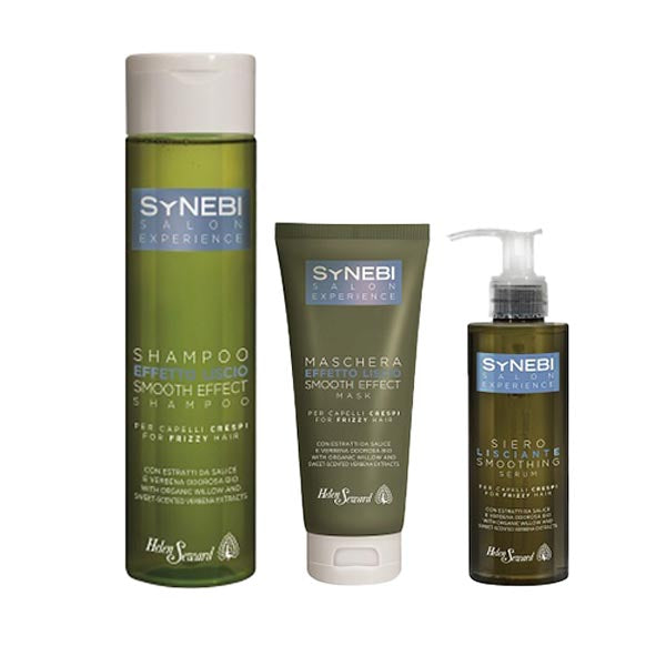SYNEBI KIT CAPELLI EFFETTO LISCIO PER CAPELLI CRESPI - Tre Pi Profumerie