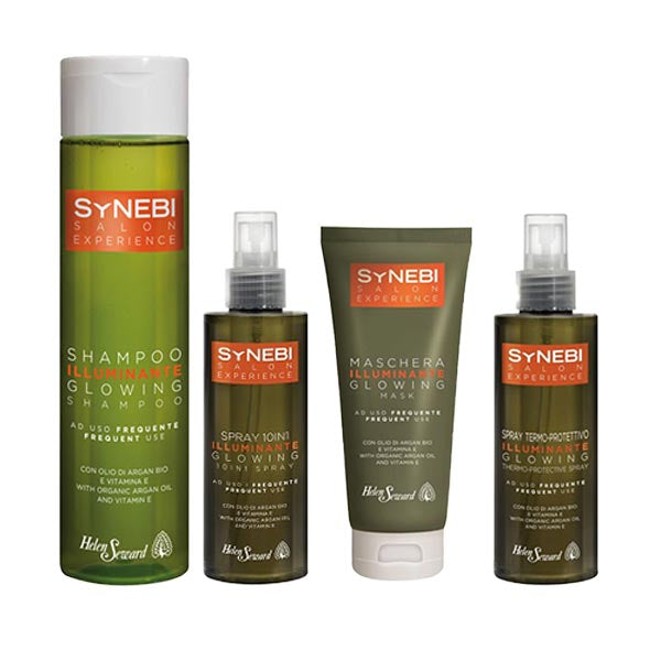 SYNEBI KIT CAPELLI ILLUMINANTE USO FREQUENTE ARGAN E VITAMINA E - Tre Pi Profumerie