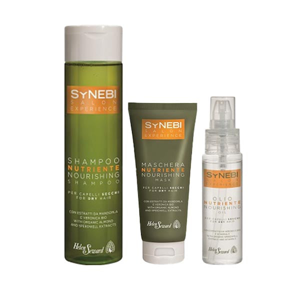 SYNEBI KIT CAPELLI NUTRIENTE CAPELLI SECCHI MANDORLA E VERONICA - Tre Pi Profumerie