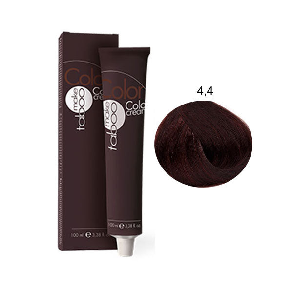 TABOO COLOR CREAM TINTURA CAPELLI PROFESSIONALE 100 ML