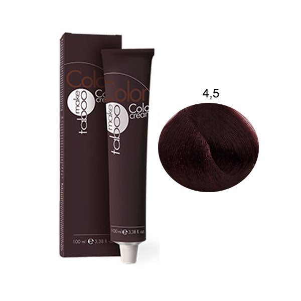 TABOO COLOR CREAM TINTURA CAPELLI PROFESSIONALE 100 ML