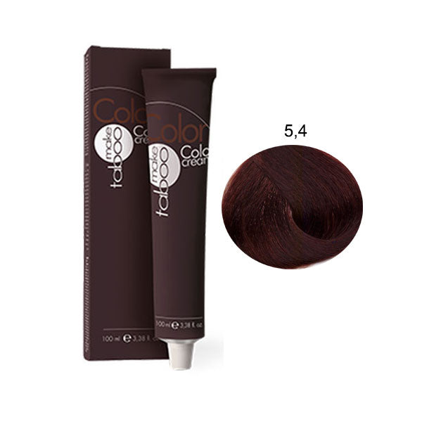 TABOO COLOR CREAM TINTURA CAPELLI PROFESSIONALE 100 ML