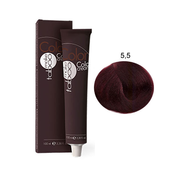 TABOO COLOR CREAM TINTURA CAPELLI PROFESSIONALE 100 ML