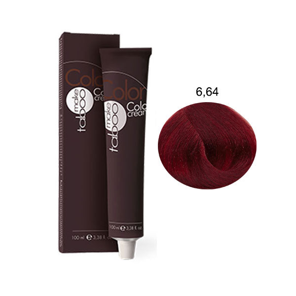 TABOO COLOR CREAM TINTURA CAPELLI PROFESSIONALE 100 ML