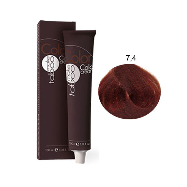 TABOO COLOR CREAM TINTURA CAPELLI PROFESSIONALE 100 ML