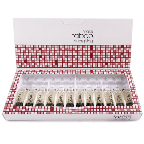 TABOO LOZIONE ENERGIZING ANTICADUTA 12 FIALE 10 ML - Tre Pi Profumerie