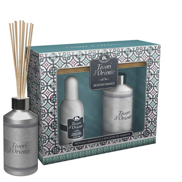 TESORI D'ORIENTE COFANETTO PROFUMO + DIFFUSORE - Tre Pi Profumerie
