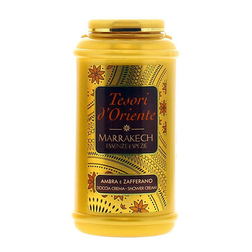 TESORI D'ORIENTE DOCCIACREMA MARRAKECH AMBRA E ZAFFERANO 250 ML - Tre Pi Profumerie