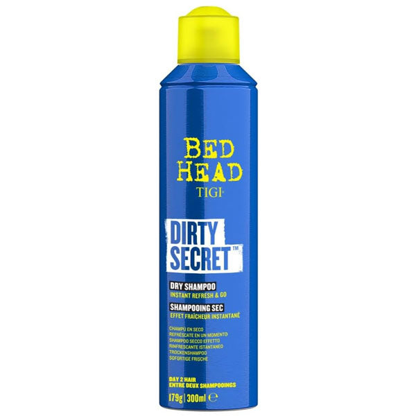 TIGI BED HEAD DIRTY SECRET SHAMPOO A SECCO RINFRESCANTE 300 ML - Tre Pi Profumerie