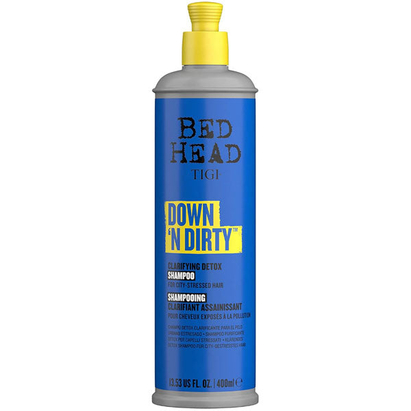 TIGI BED HEAD DOWN N DIRTY SHAMPOO DETOX 400 ML - Tre Pi Profumerie