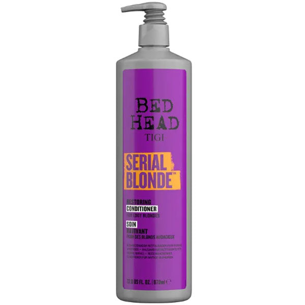 TIGI BED HEAD SERIAL BLONDE CONDITIONER RAVVIVANTE 970 ML - Tre Pi Profumerie