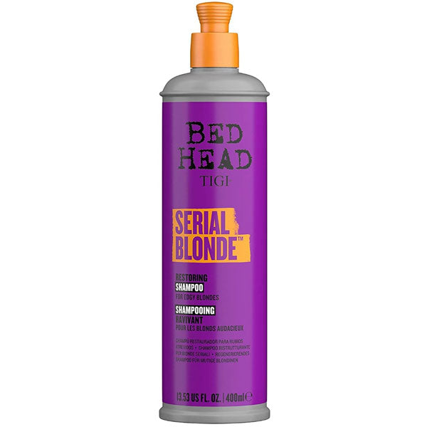 TIGI BED HEAD SERIAL BLONDE SHAMPOO RAVVIVANTE 400 ML - Tre Pi Profumerie