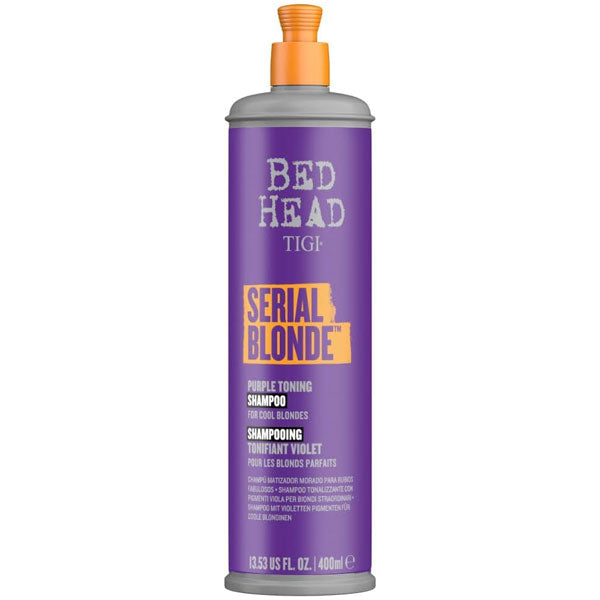 TIGI BED HEAD BLONDE SHAMPOO VIOLA CAPELLI BIONDI 400 ML - Tre Pi Profumerie