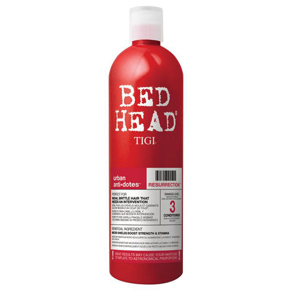 TIGI BED HEAD URBAN ANTIDOTES RESURRECTION SHAMPOO 3 750 ML - Tre Pi Profumerie