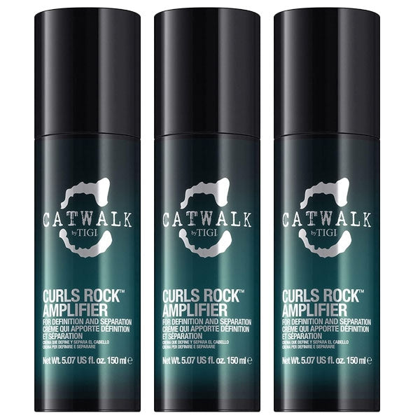 TIGI CATWALK CURLS ROCKAMPLIFIER 3 PEZZI X 150 ML - Tre Pi Profumerie