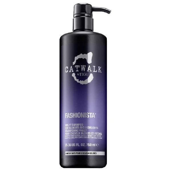 TIGI CATWALK FASHIONISTA SHAMPOO VIOLA CAPELLI BIONDI 750 ML - Tre Pi Profumerie