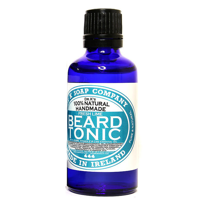 DR K SOAP COMPANY BEARDTONIC FRESH LIME 50 ML - Tre Pi Profumerie