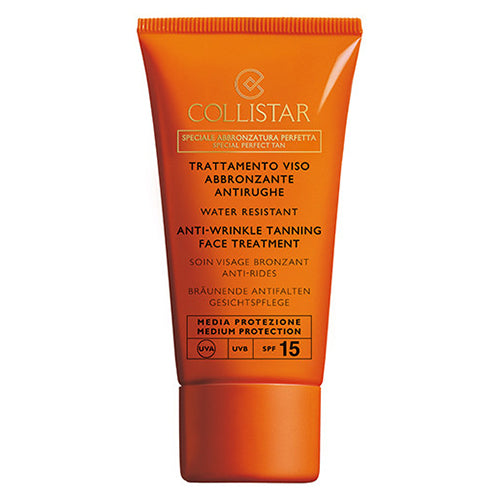 COLLISTAR TRATTAMENTO VISO ABBRONZANTE ANTIRUGHE SPF 15 50 ML - Tre Pi Profumerie