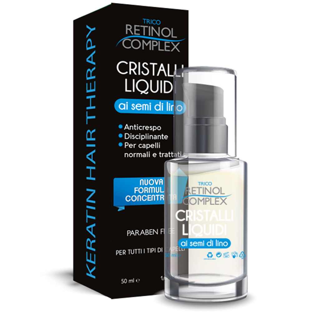 TRICO RETINOL COMPLEX  CRISTALLI LIQUIDI AI SEMI DI LINO 50 ML