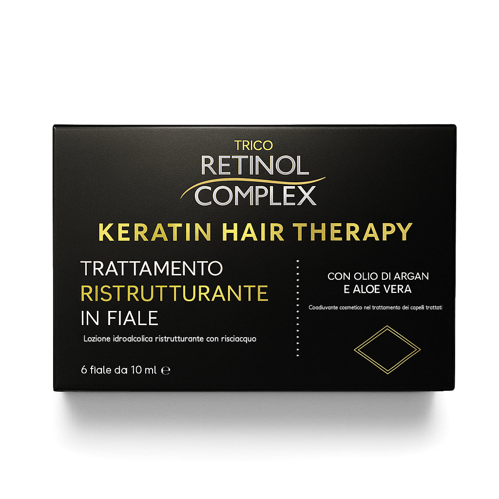 TRICO RETINOL COMPLEX KERATIN HAIR THERAPY FIALE RISTRUTTURANTE