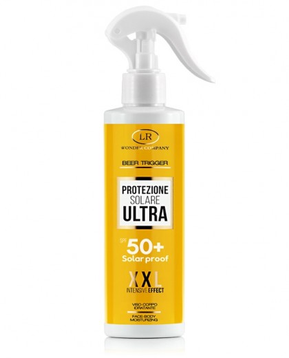 WONDER BEER TRIGGER ABBRONZANTE ALLA BIRRA SPF50+ XXL 150 ML - Tre Pi Profumerie